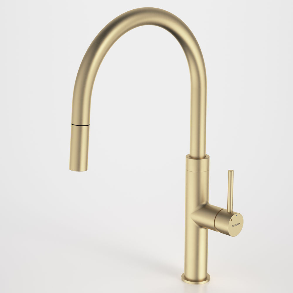 caroma-ilano-pull-out-sink-mixer-brushed-brass