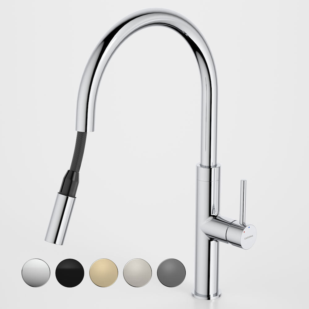 caroma-liano-pull-out-sink-mixer-chrome