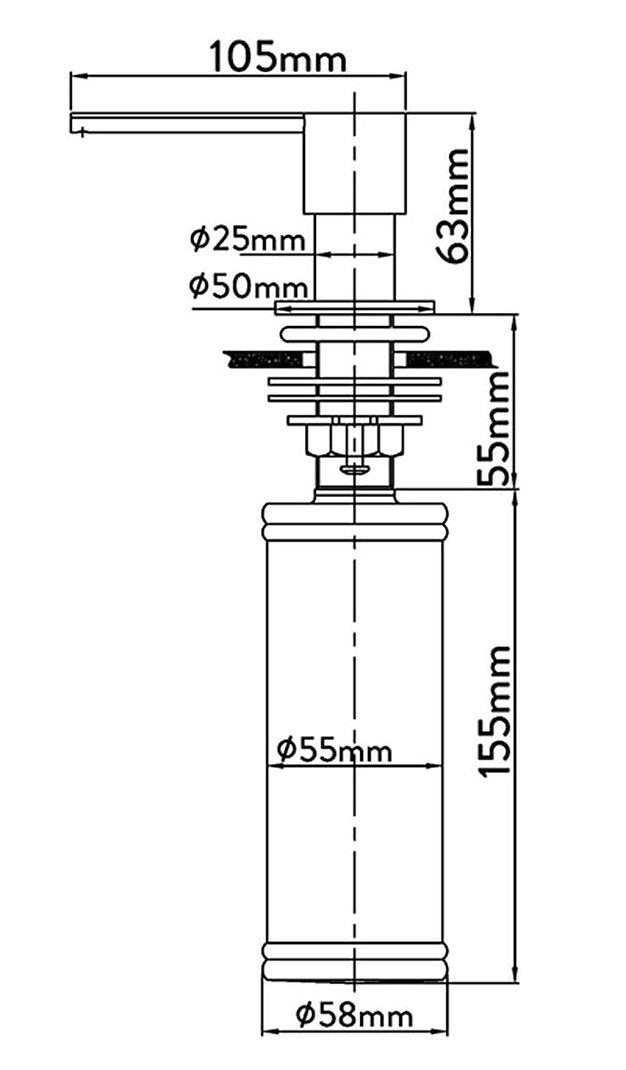 mercer-aurora-brass-soap-dispenser-spec-sheet