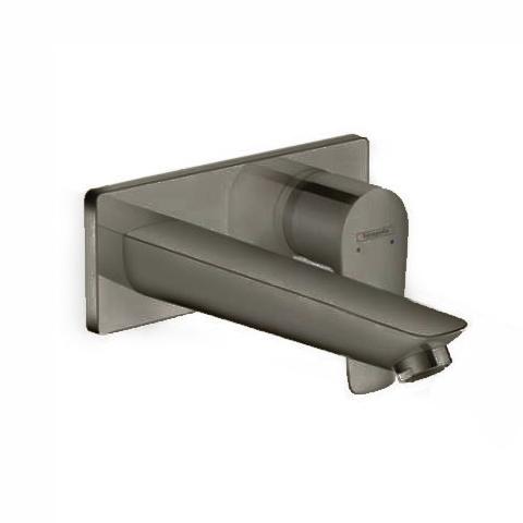 HANSGROHE TALIS E WALL MOUNTED 165MM BASIN MIXER SET GUNMETAL