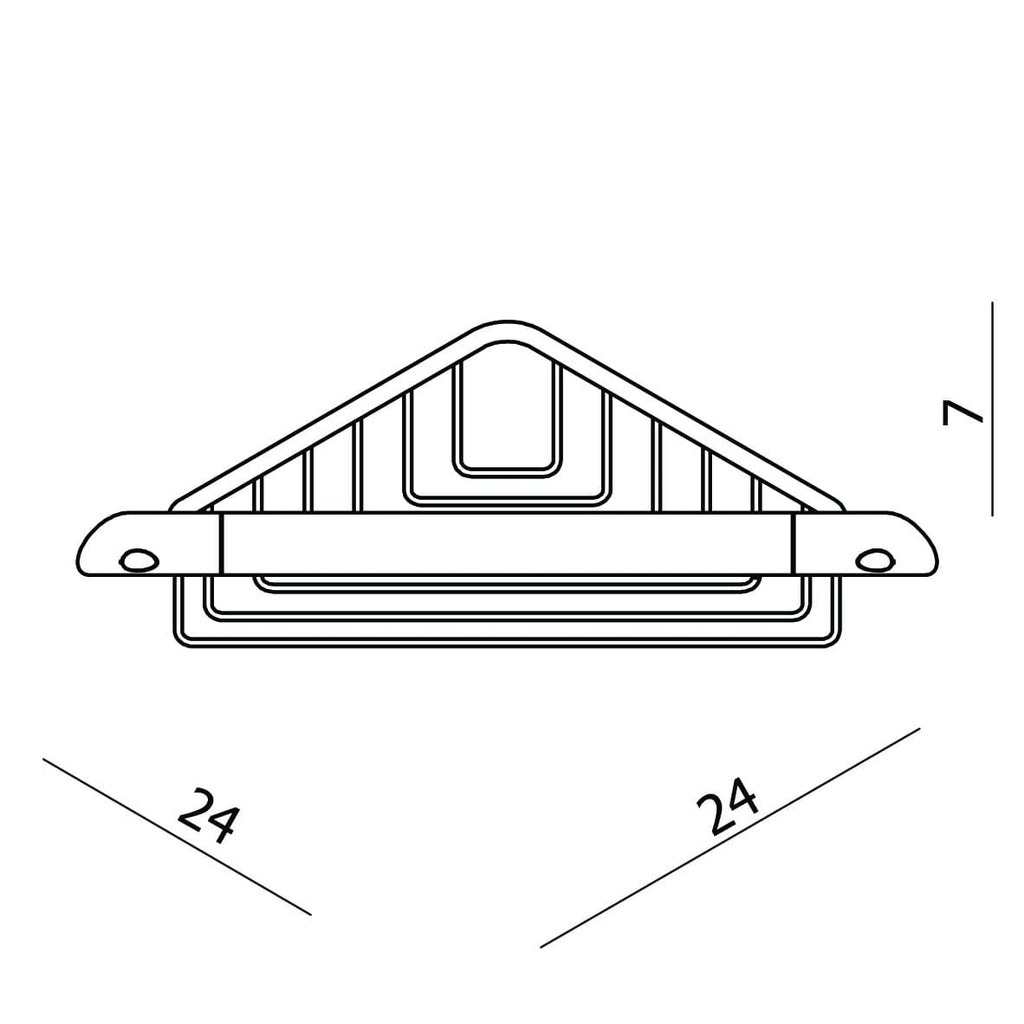 nouera-corner-basket-with-anti-slip-spec-sheet