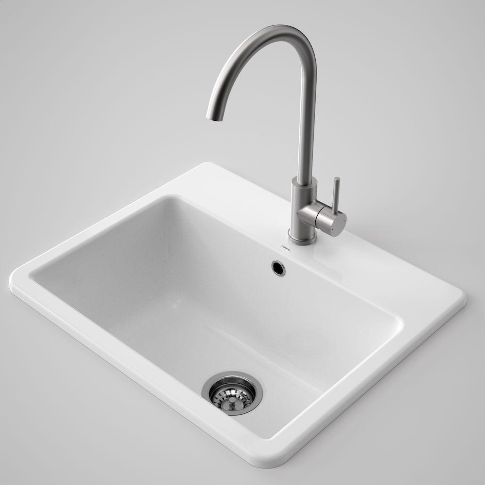 CAROMA CUBUS LAUNDRY VANITY BASIN 1 TAP HOLE