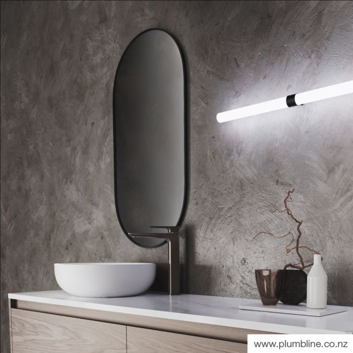 plumbline-frame-450-pill-mirror-black-framed