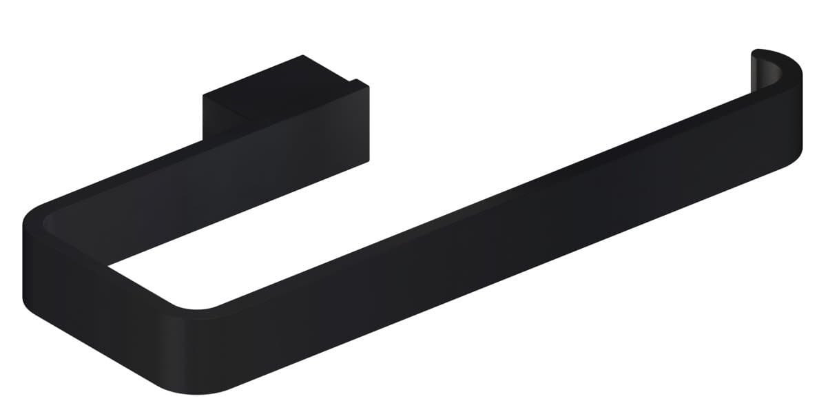 quadro-square-hand-towel-holder-in-matte-black
