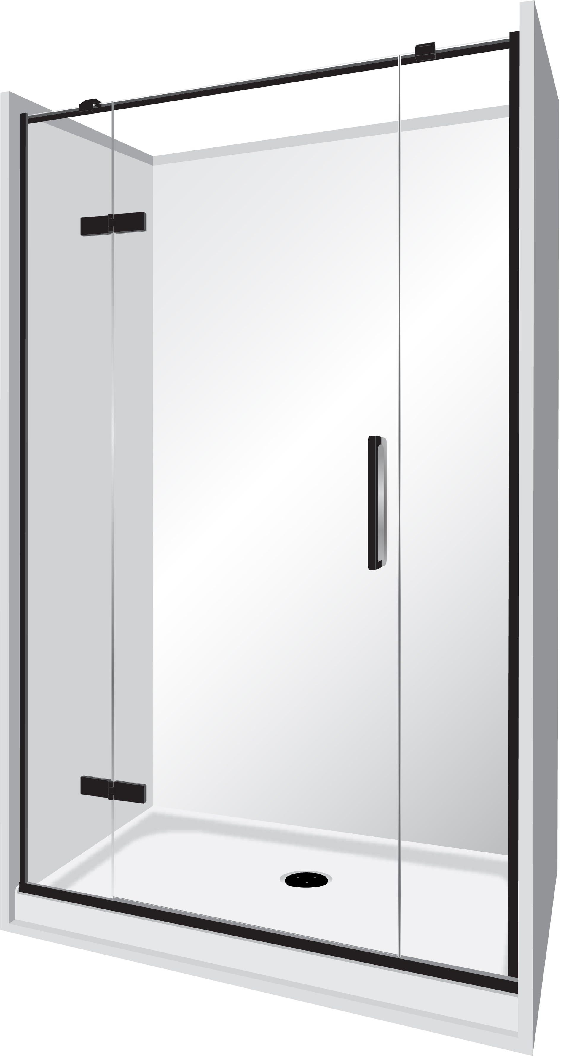 elite-elegance-frameless-acrylic-luxury-swing-door-3-sided-alcove-shower-kits