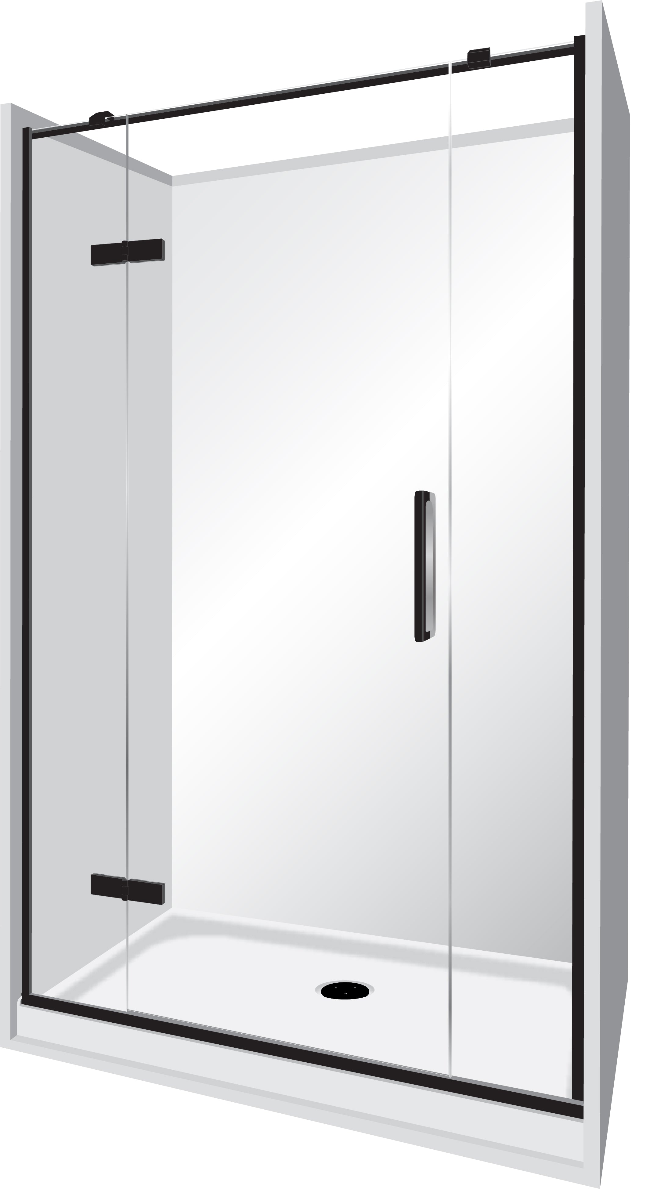 elite-elegance-frameless-acrylic-luxury-swing-door-3-sided-alcove-shower-kits
