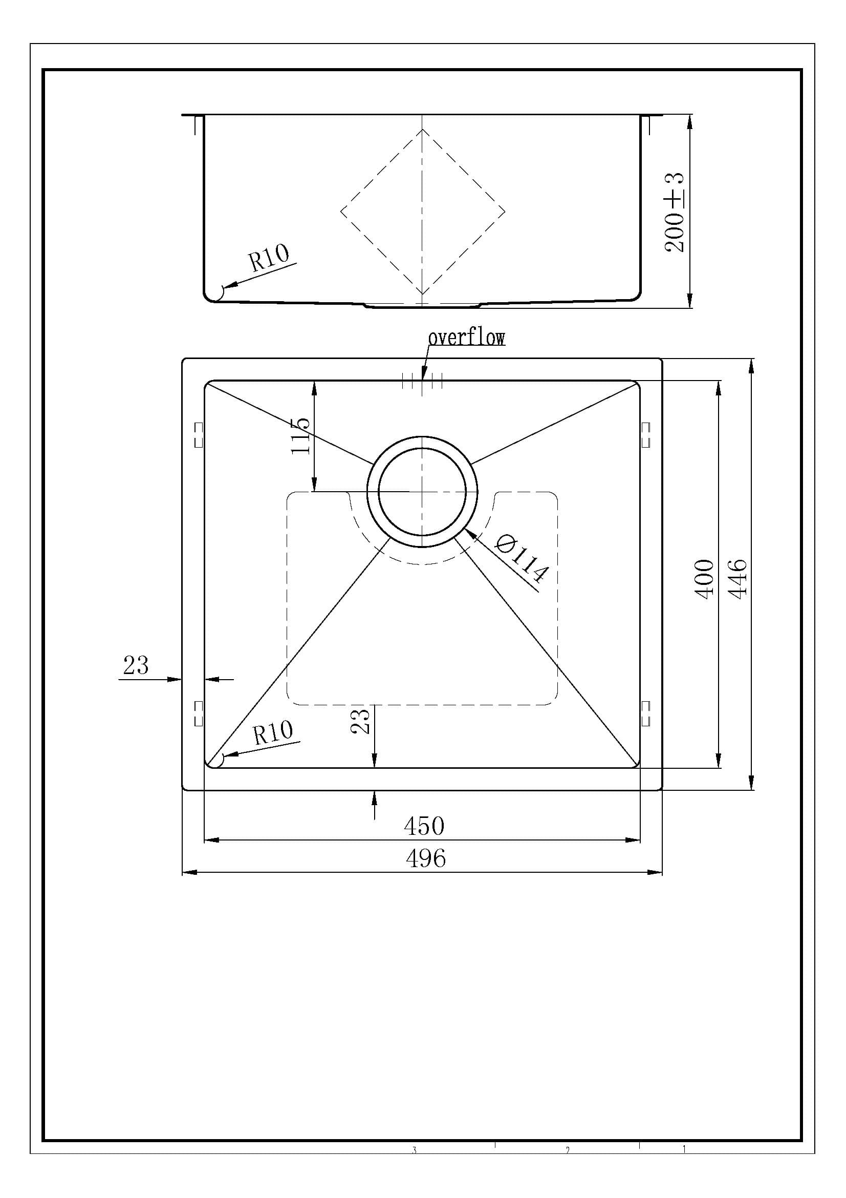 santorini-stainless-steel-sink-turin-450-spec-sheet