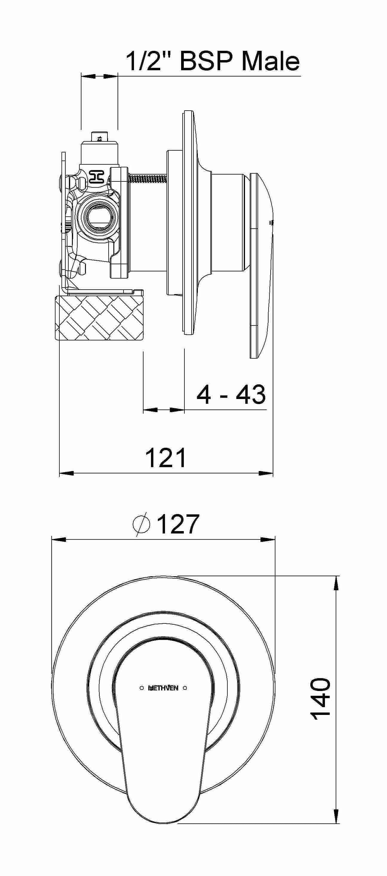 methven-aio-fastflow-shower-mixer-spec-sheet