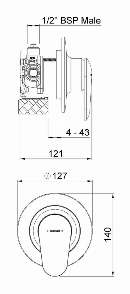 methven-aio-fastflow-shower-mixer-spec-sheet