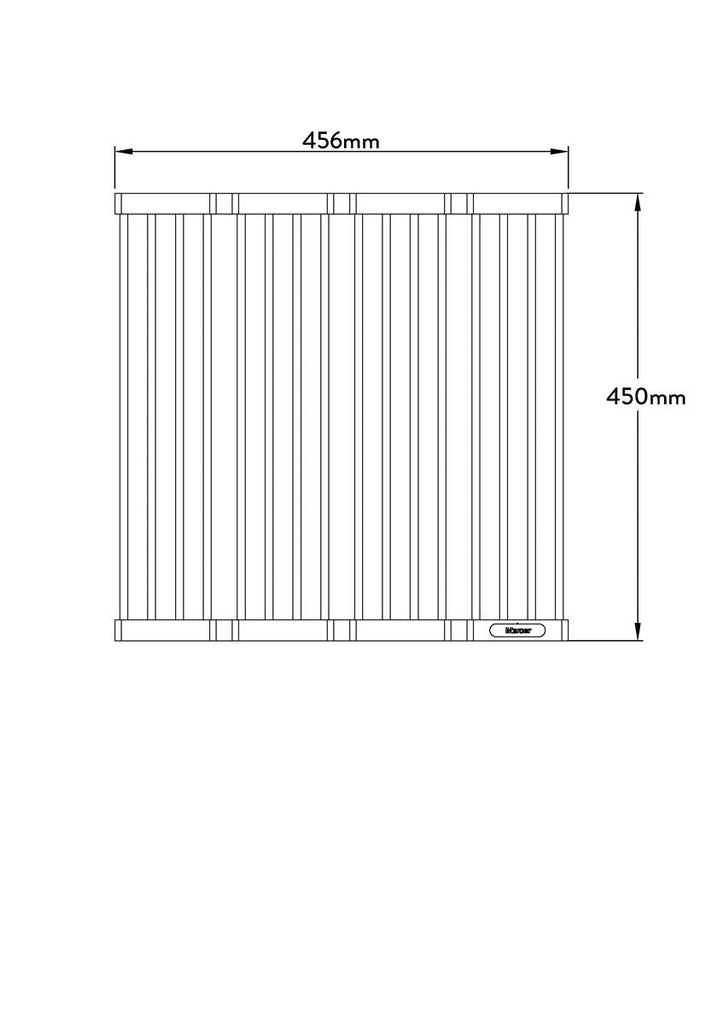 mercer-aurora-brass-folding-mat-spec-sheet