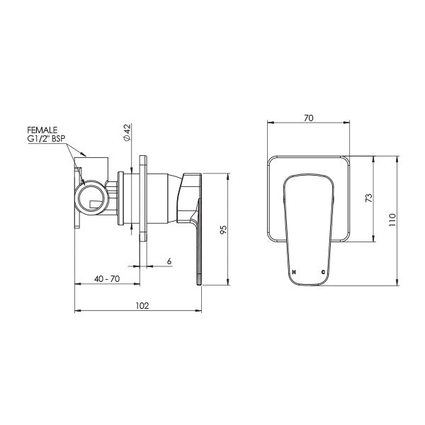 felton-axis-mains-pressure-shower-mixer-spec-sheet