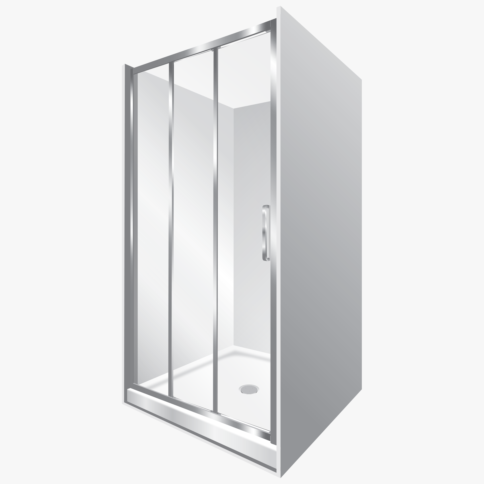 elite-acrylic-alcove-bi-folding-stacker-panel-shower-kits