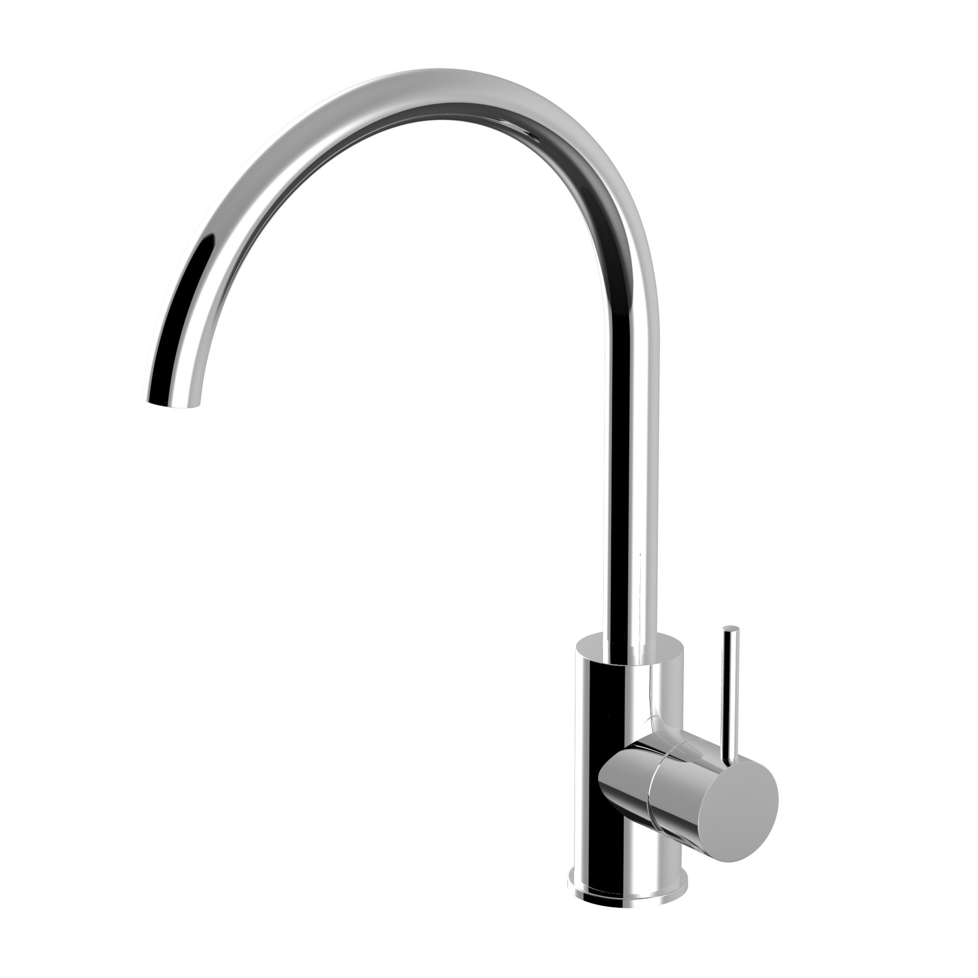 plumbline-buddy-kitchen-mixer-round-spout-chrome