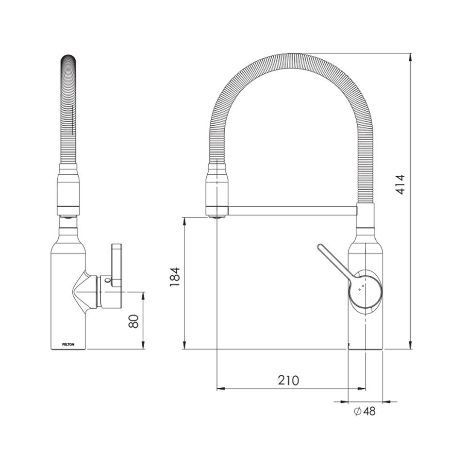 FELTON BEX SINK MIXER