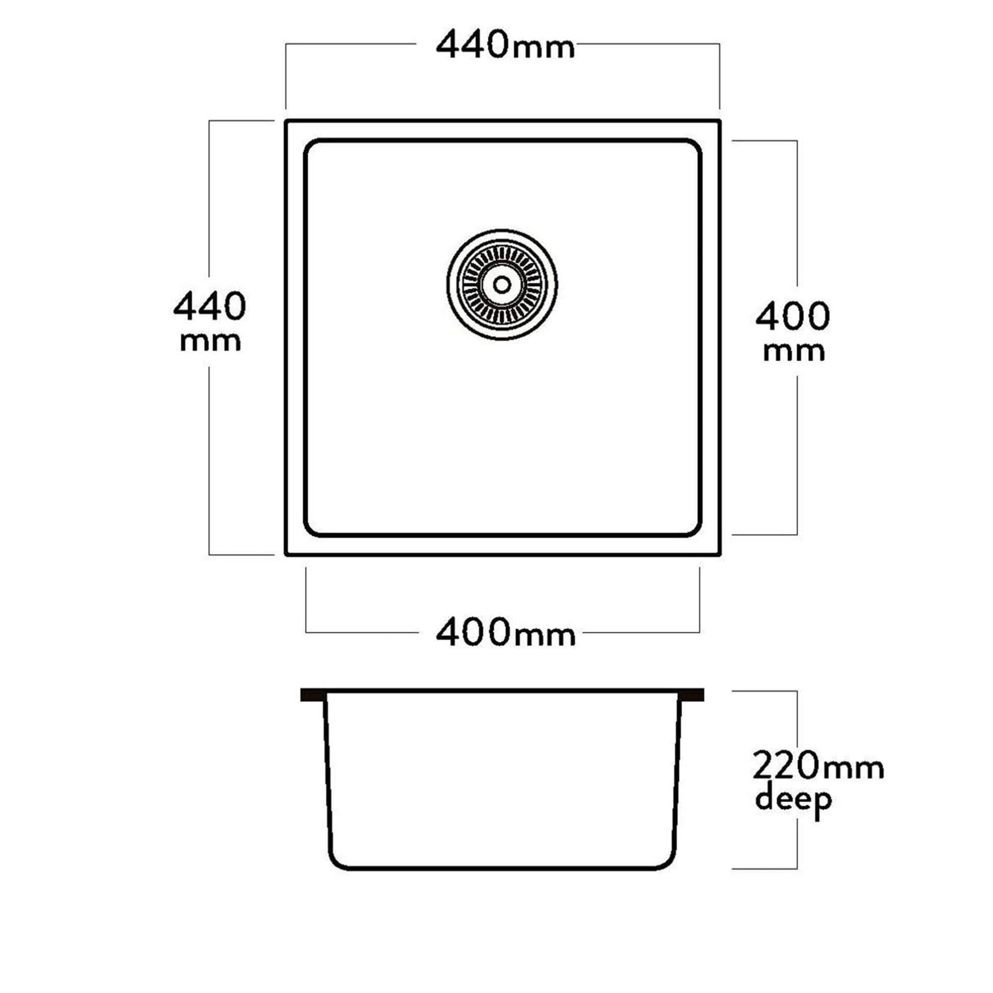 aurora-mercer-duro-granite-single-bowl-undermount-400-spec-sheet