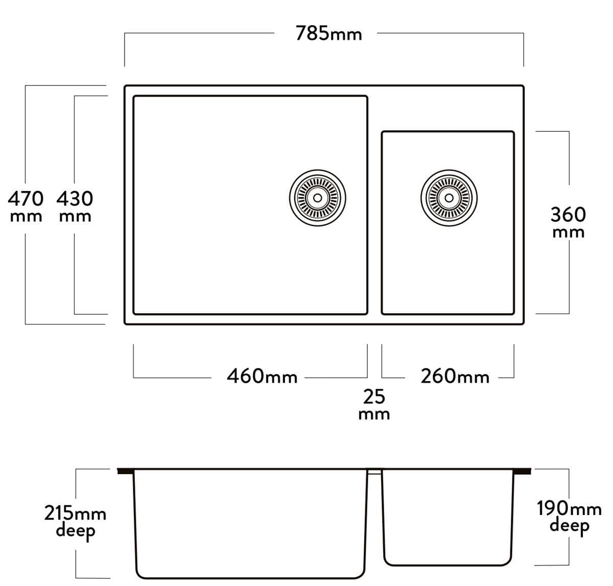aurora-mercer-duro-granite-bowl-and-sink-spec-sheet