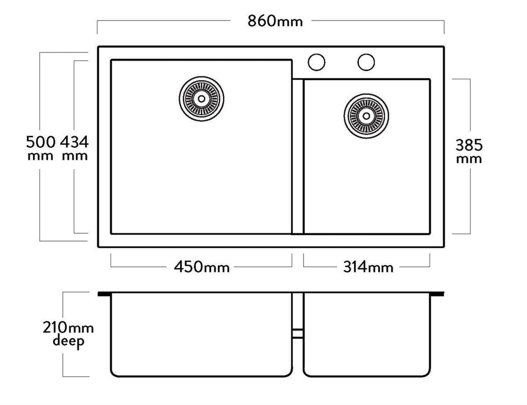 mercer-duro-granite-bowl-and-right-hand-sink-spec-sheet