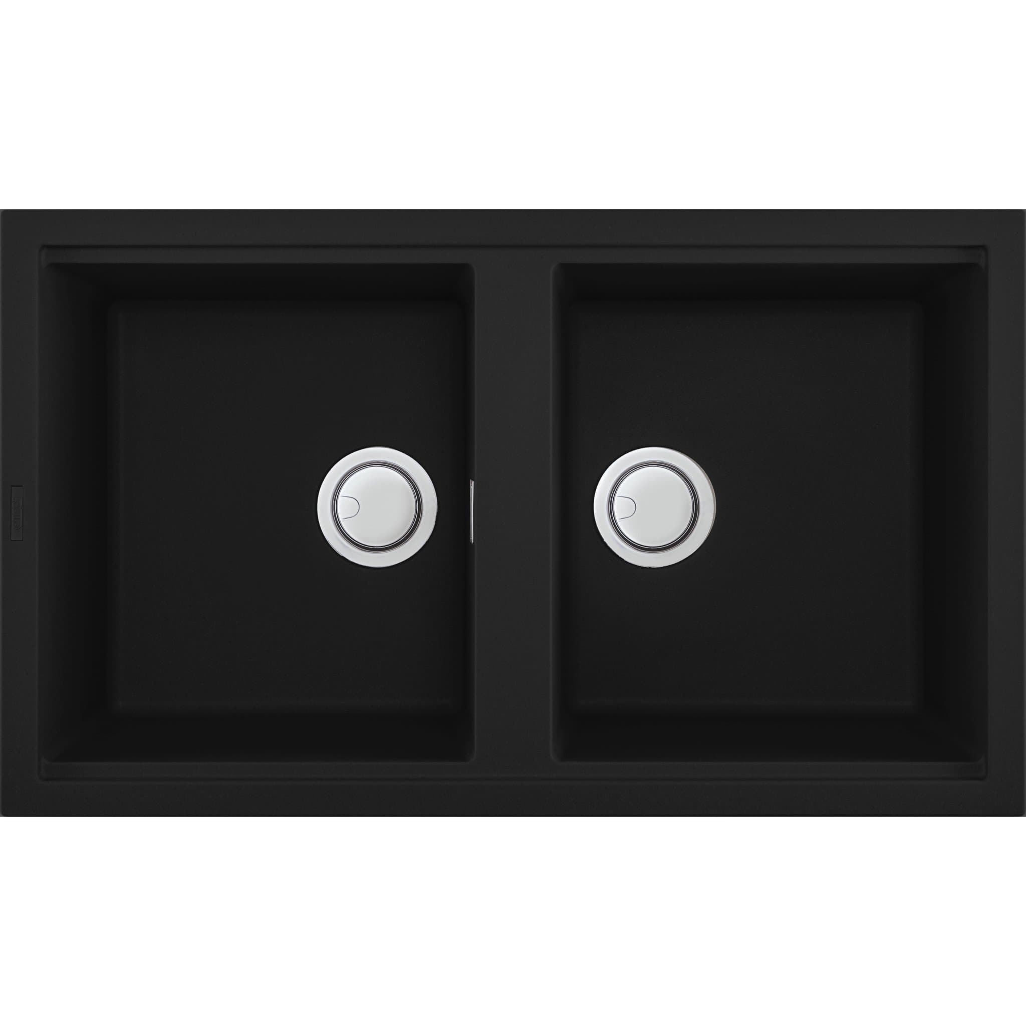 DOUBLE BOWL CONCRETE SINK 