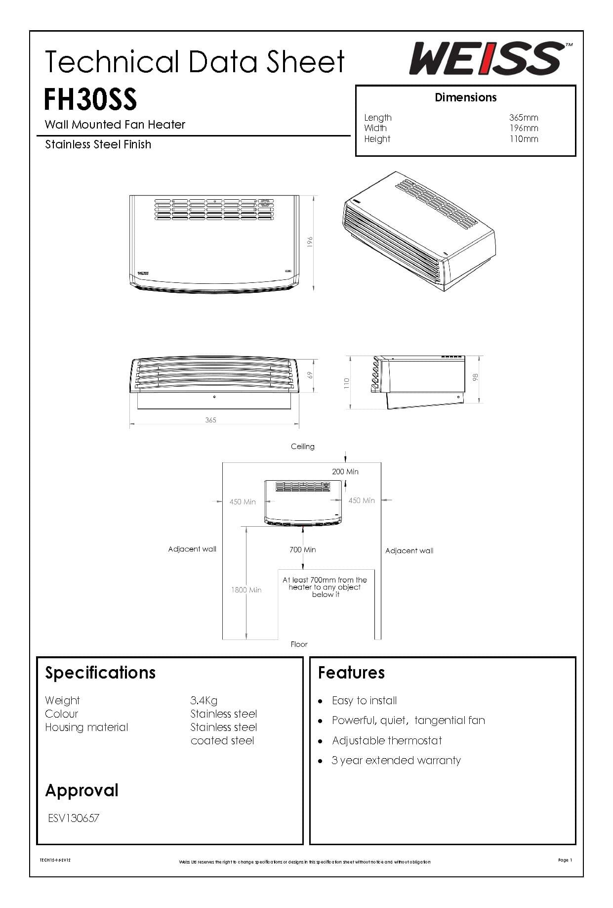 weiss-tangential-wall-mounted-fan-heater-spec-sheet