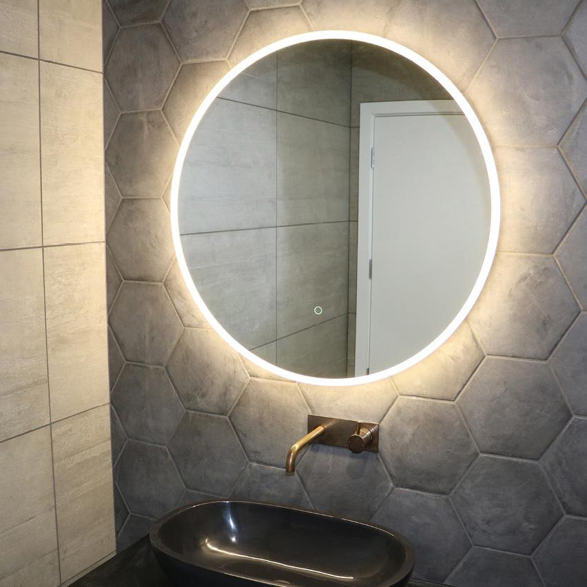 ECLISSE ROUND LED MIRROR