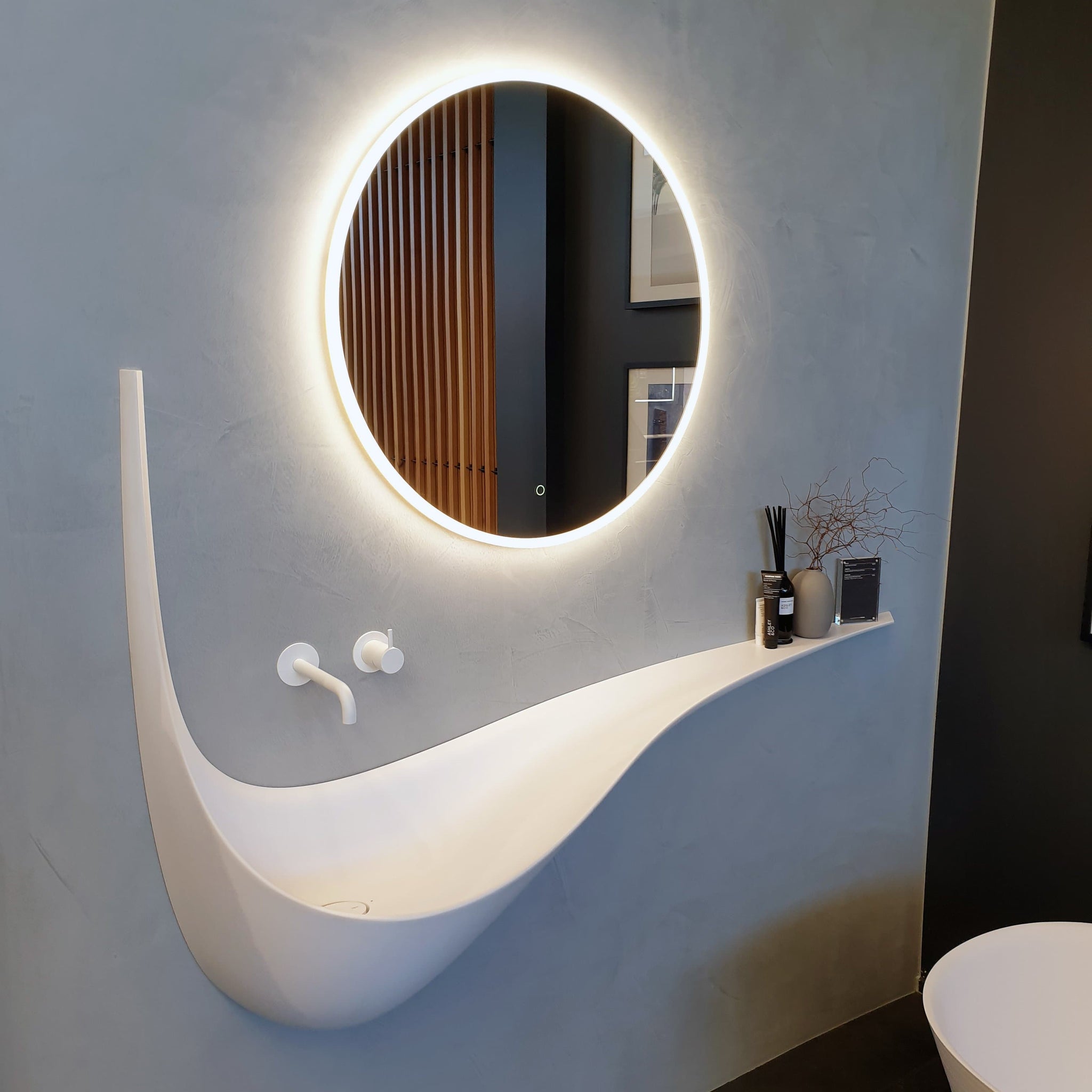 PLUMBLINE STARLIGHT ROUND LED MIRROR 4 SIZES