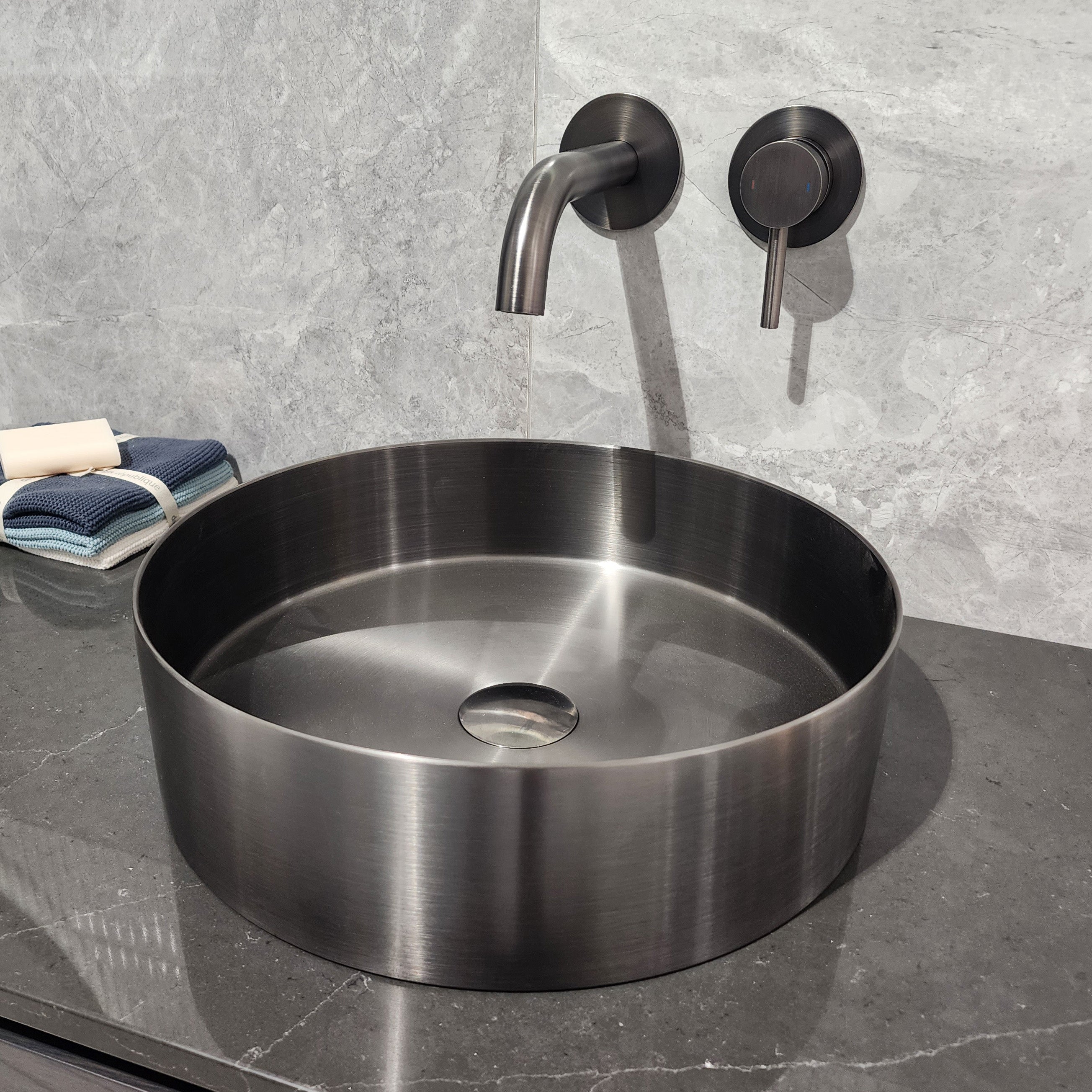 CODE FUSION 380 ROUND STAINLESS STEEL BASINS