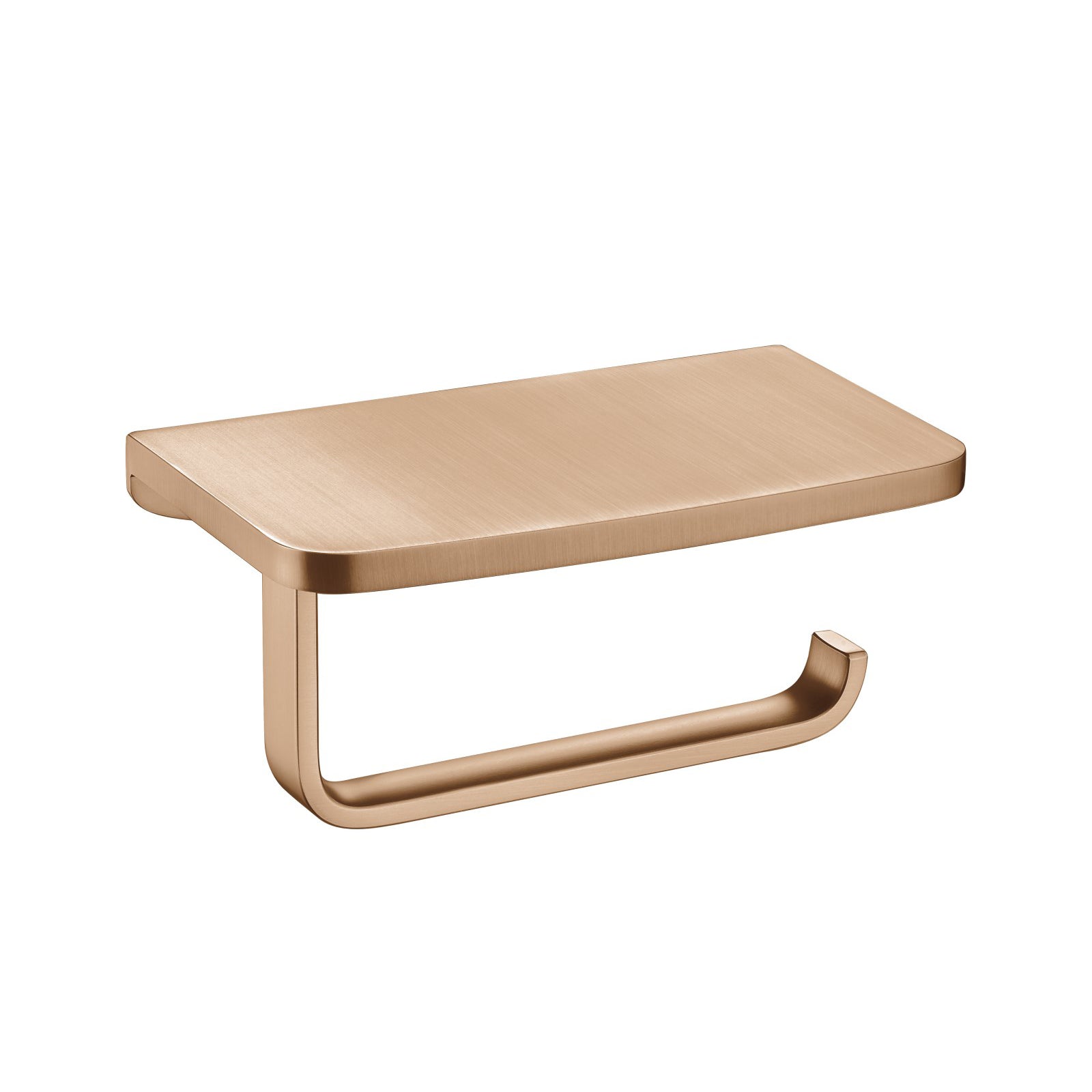 WATERWARE CUBIC TOILET ROLL HOLDER WITH SHELF