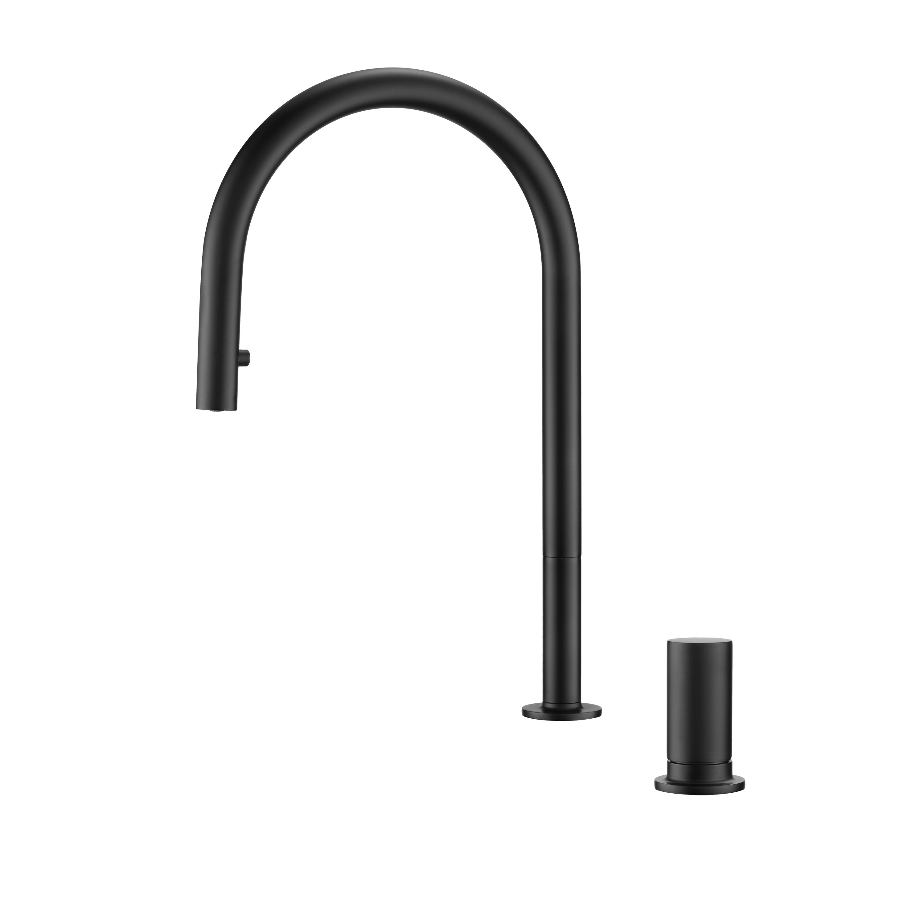 WATERWARE DOPPIA DECK MOUNTED PULLOUT KITCHEN MIXER - 5 COLOURS