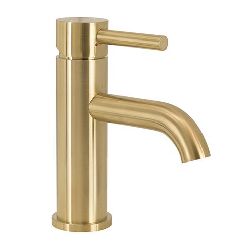 SCARAB STANDARD BASIN MIXER BRUSHED GOLD