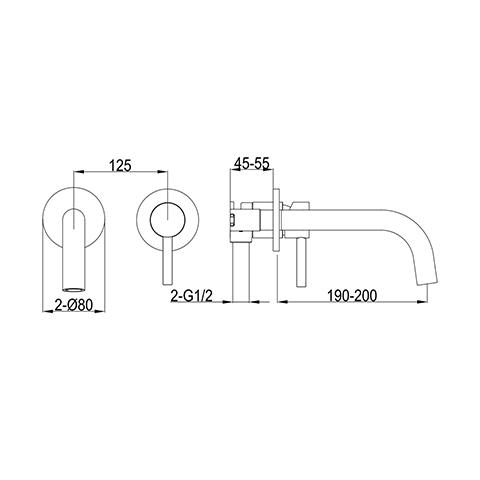 waterware-scarab-wall-mount-basin-and-bath-mixer-brushed-brass-spec-sheet