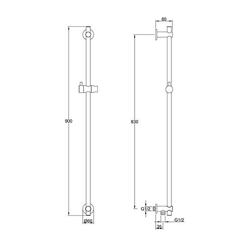 waterware-scarab-slide-shower-3-function-handshower-brushed-brass-spec-sheet