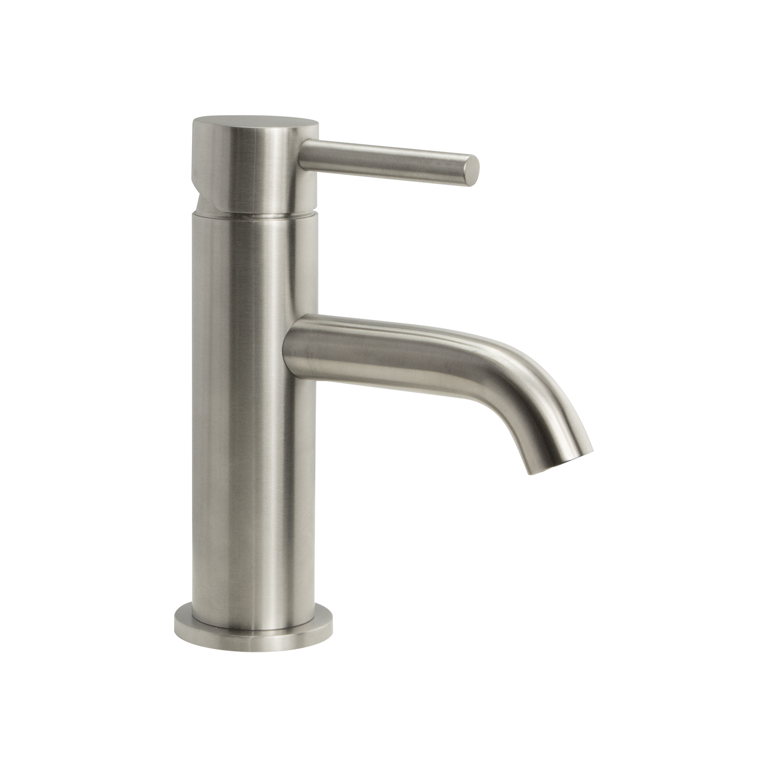 WATERWARE URBAN STANDARD BASIN MIXER BRUSHED STAINLESS STEEL