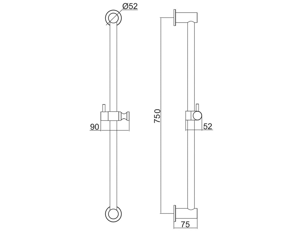 waterware-urbane-slide-shower-3-function-handshower-brushed-stainless-steel-spec-sheet