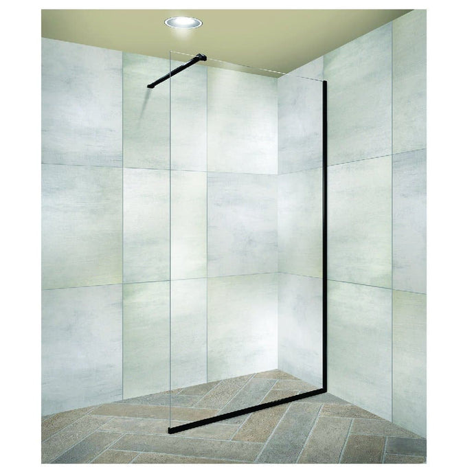 Frameless Glass Walk In Panel - 2 Colours – Elite Bathroomware
