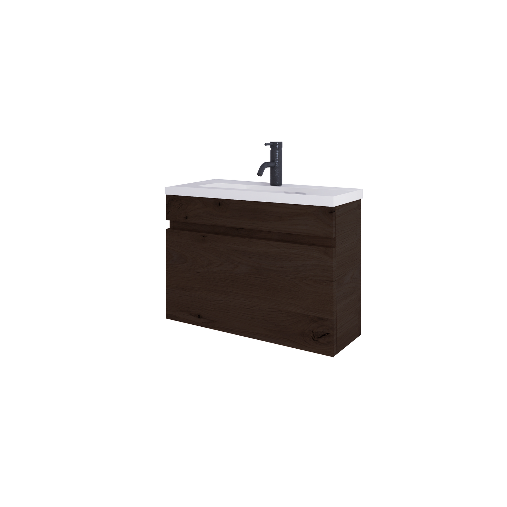 code-lux-600-slim-single-drawer-vanity-fumed-oak
