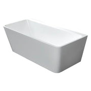 INDUS 1700MM BTW BATH GLOSS WHITE