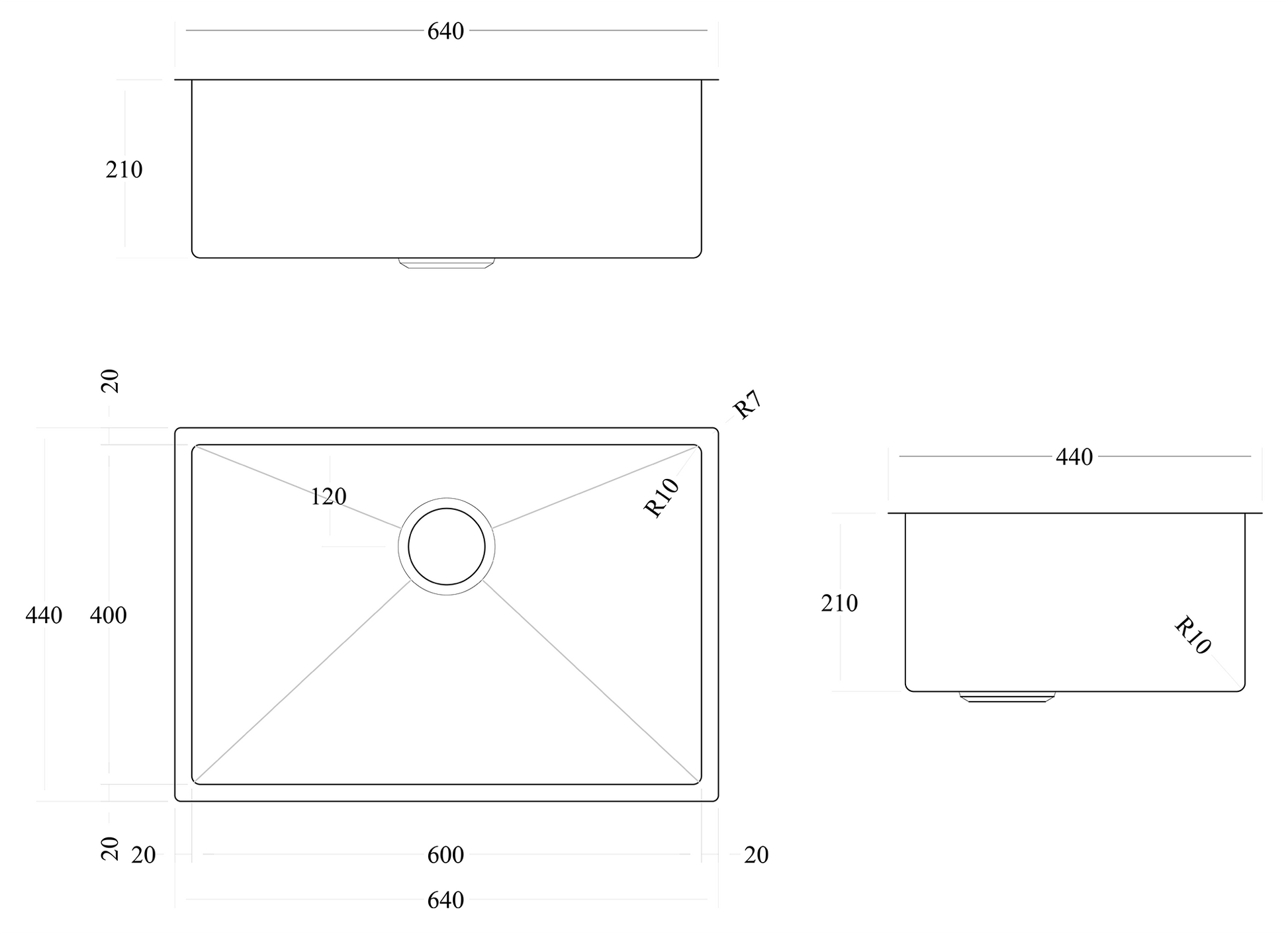 code-aspen-600-pvd-306-stainless-steel-kitchen-sink-spec-sheet