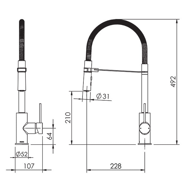 felton-linea-spring-sink-mixer-spec-sheet