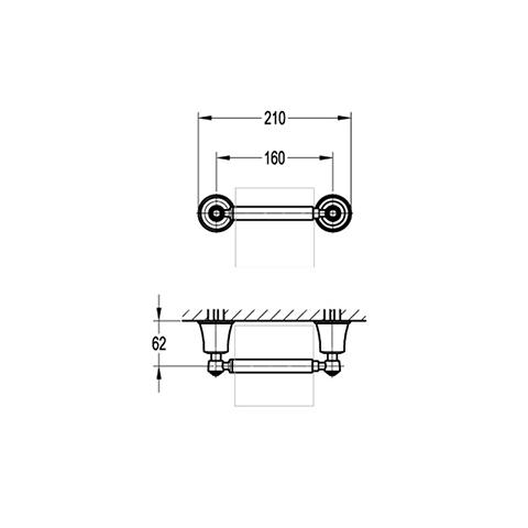 LIBERTY TOILET ROLL HOLDER SPEC