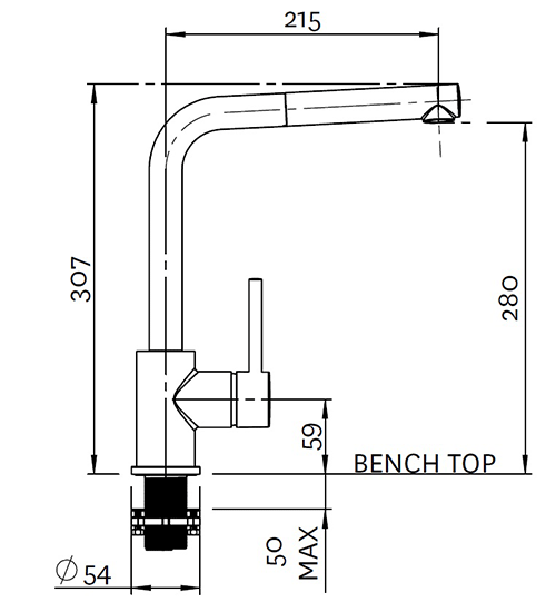 methven-minimalist-metro-pull-out-sink-mixer-spec-sheet