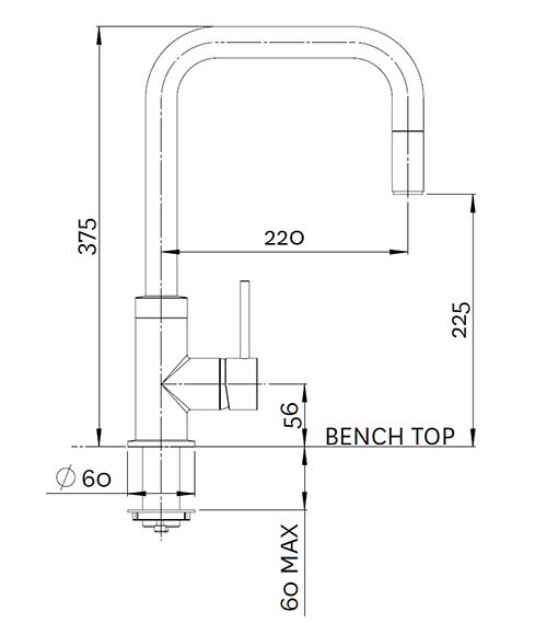 methven-minimalis-urban-pull-out-sink-mixer-spec-sheet
