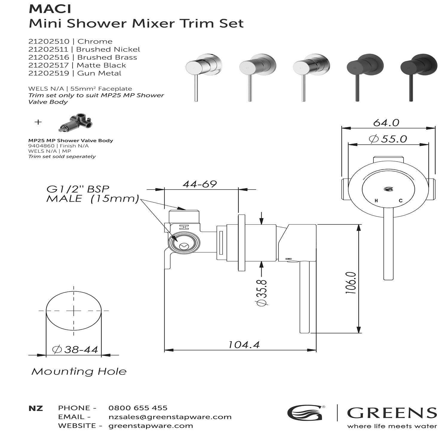 maci-mini-shower-mixert-trim-set-line-drawing