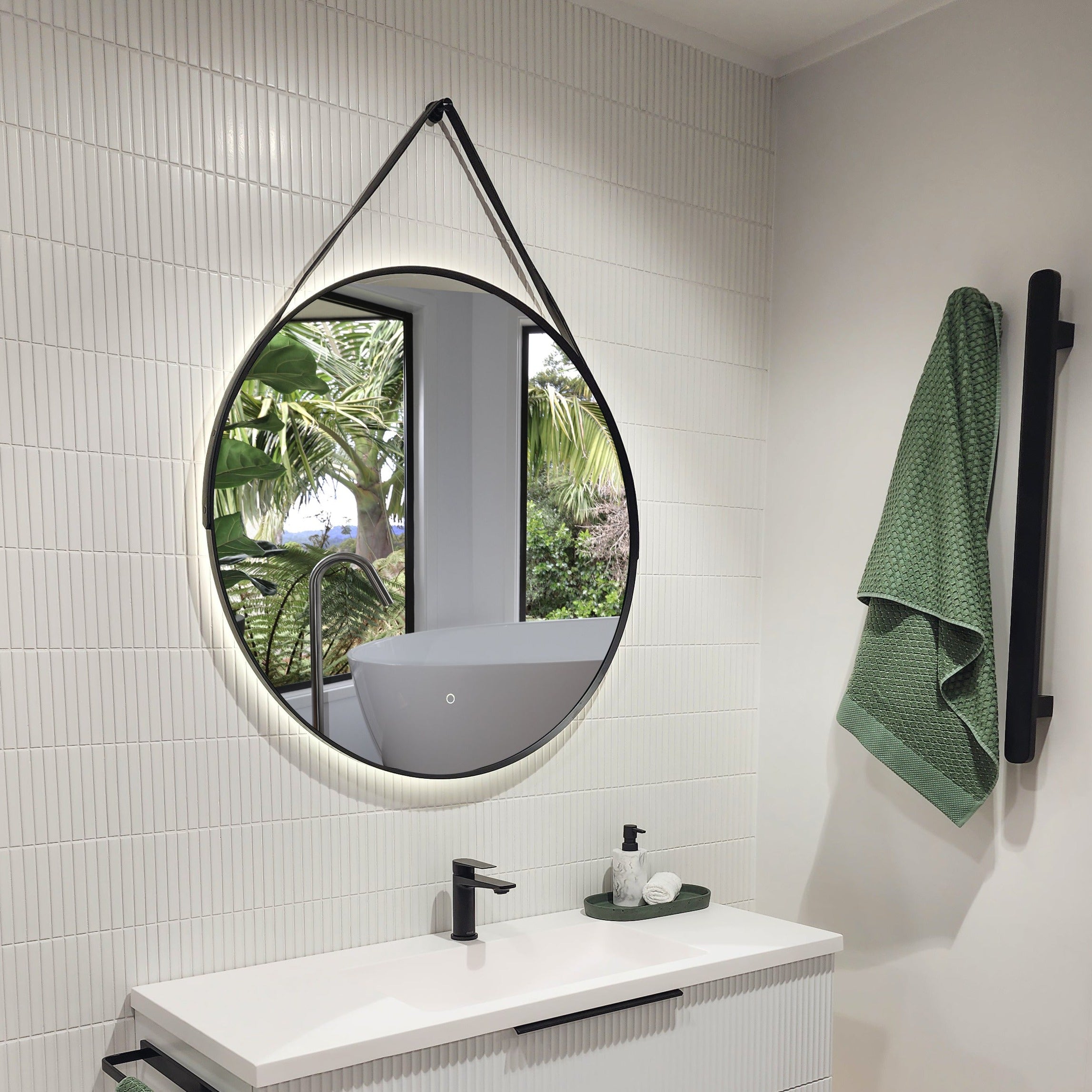 code-solace-round-strap-led-mirror