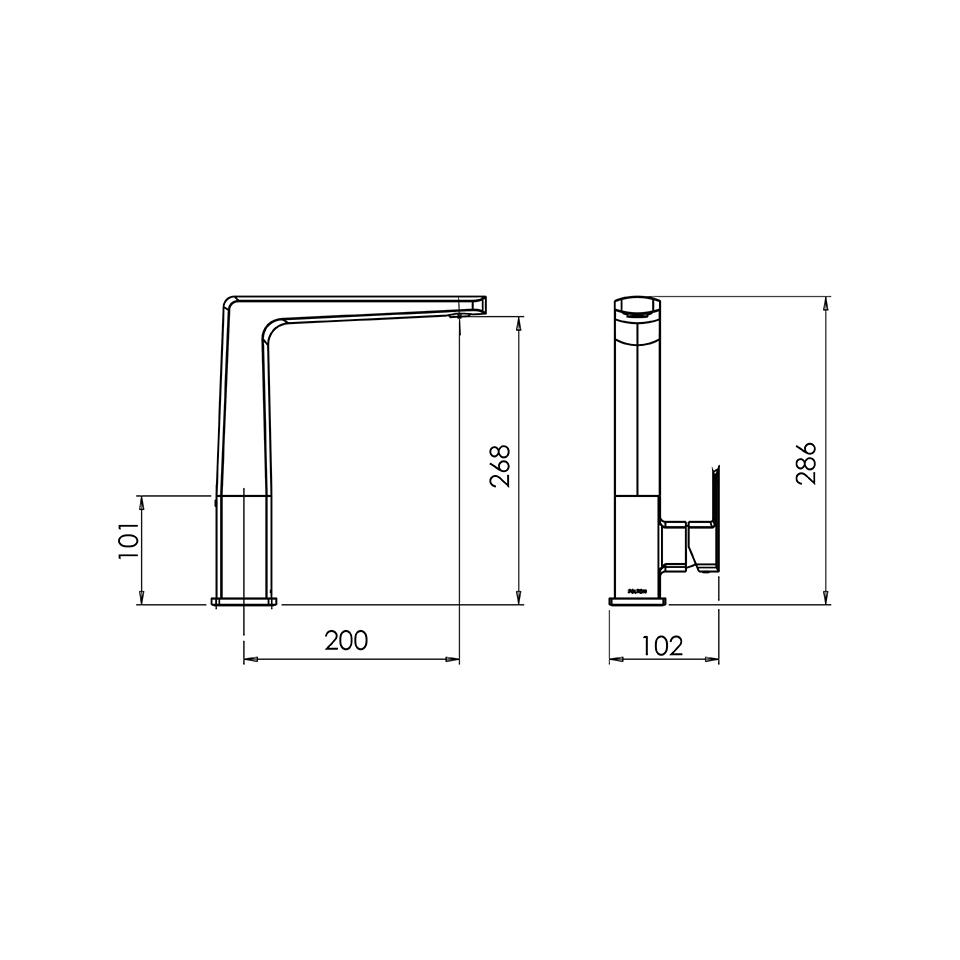 FELTON QUE II SINK MIXER
