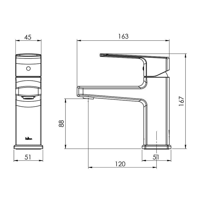 FELTON QUE BASIN MIXER