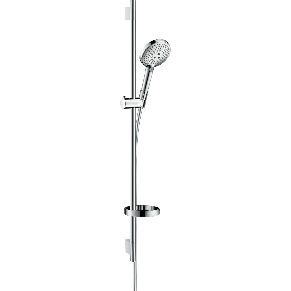 HANSGROHE S120 RAINDANCE SHOWER SLIDE ROUND CHROME