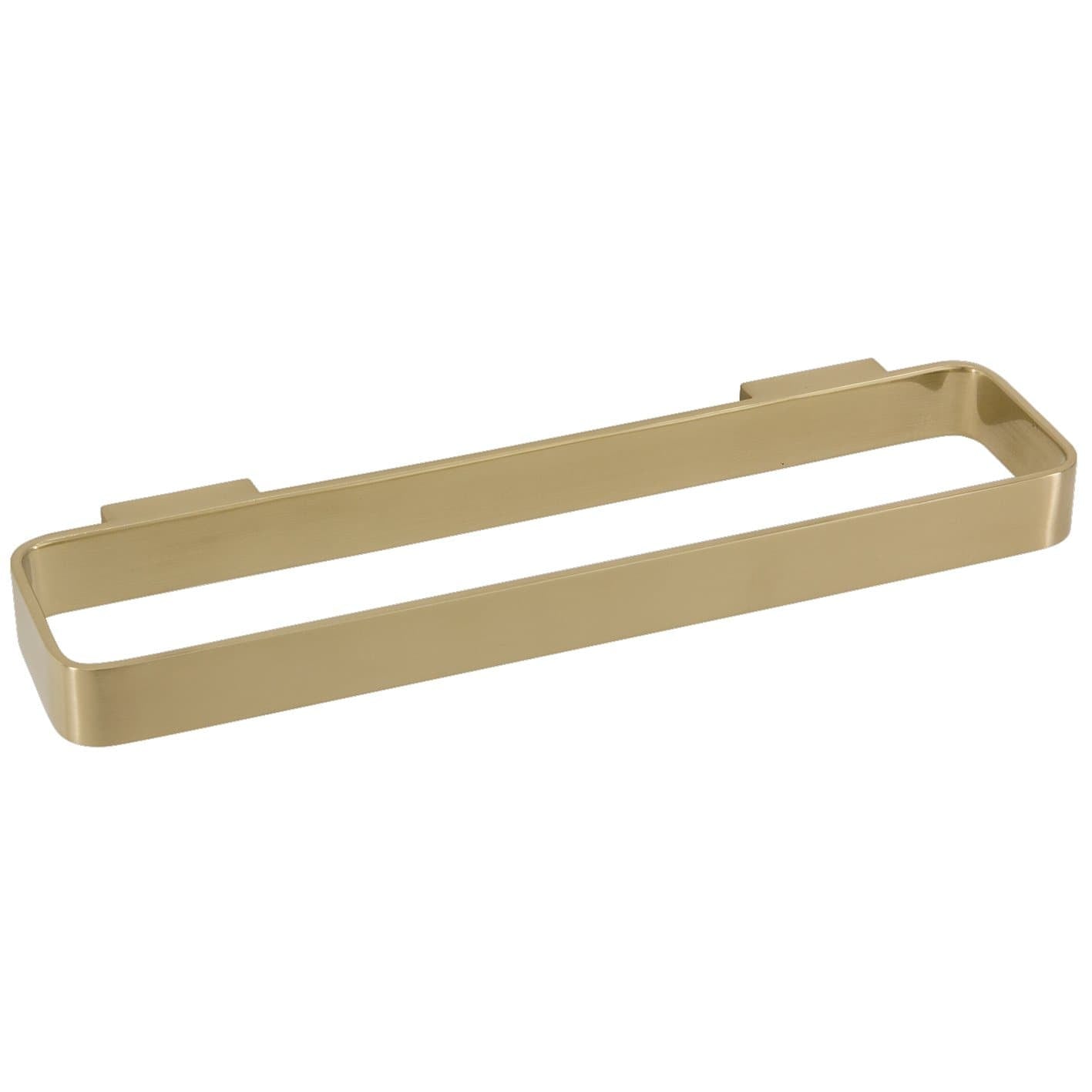 WATERWARE SCARAB SHORT TOWEL RAIL 300MM BRUSHED BRASS