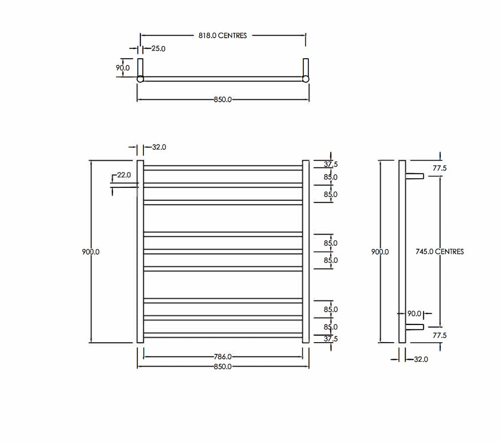 code-round-heated-towel-ladder-900-spec-sheet
