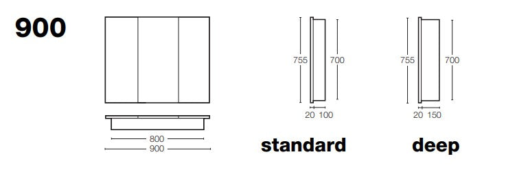 st-michel-dante-deep-plus-mirror-cabinet-white-900-spec-sheet
