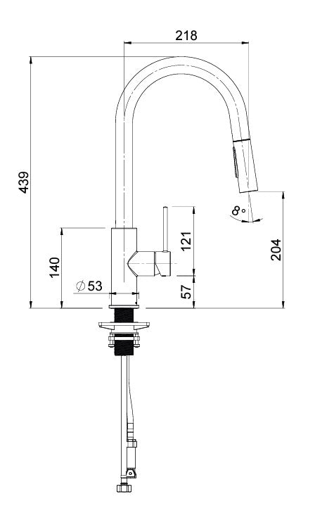 methven-minimalist-pull-down-sink-mixer-spec-sheet